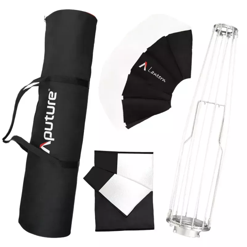 Aputure Lantern 90 Black White 90 cm Diffusion Cover Spring Cage