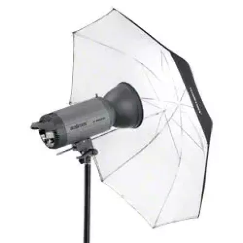 Umbrella Walimex 17655 Black White Diameter 109 cm Weight 395 g