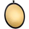 Reflector Walimex 17689 Round Gold Silver 56 cm