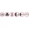 Wall Mount Reflecta PLANO Slim 42-2020T Black Max 30kg 42 inch