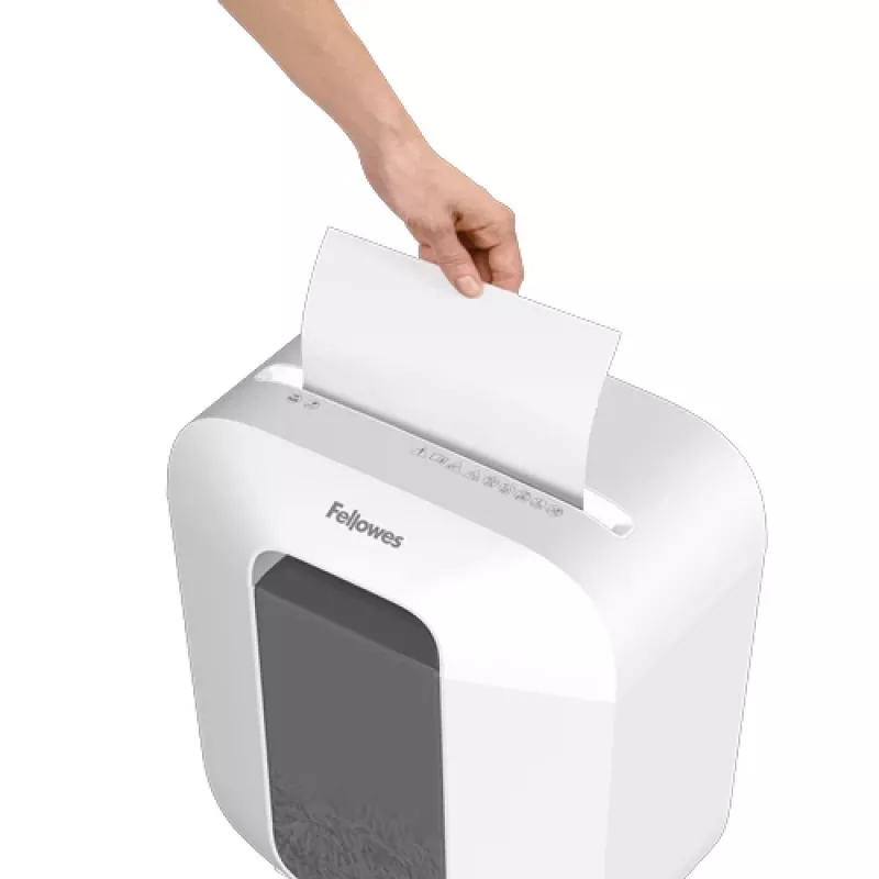 Fellowes LX Series 100109815 paper shredder Strip shredding White