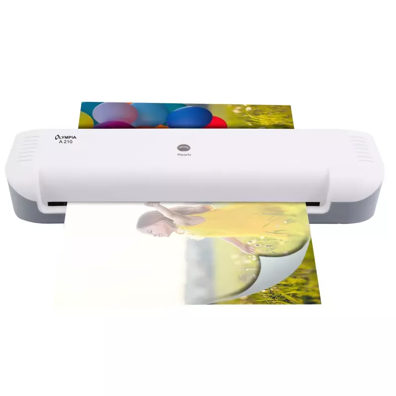 Hot laminator Olympia A 210 300 mm/min Grey White