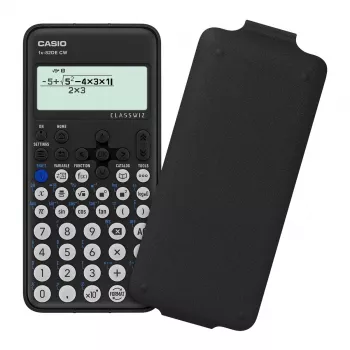 Scientific Calculator Casio FX-82DE CW Pocket 12 Digits Battery Black