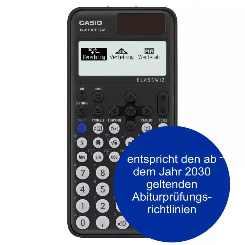 Scientific calculator Casio FX-810DE CX Pocket 12 digits Black