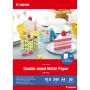 Canon MP-101D Double-sided Matte Paper, A4, 50 sheets, Matt, 240 g/m², A4, 10.8 µm, 50 pc(s)