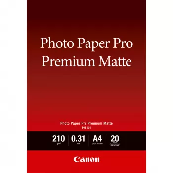 Canon PM-101 Premium Matte Photo Paper A4 - 20 Sheets