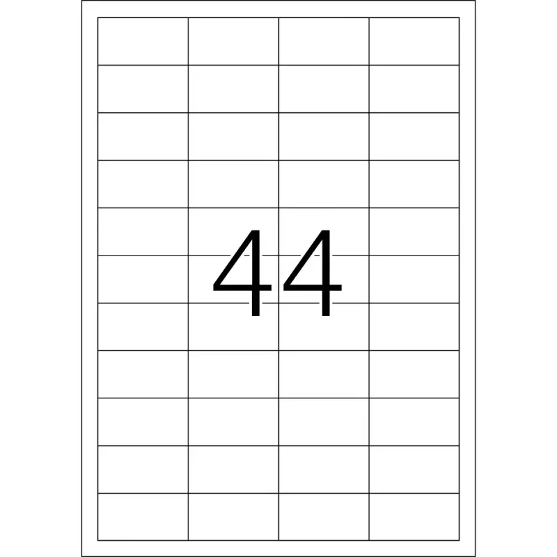 Labels HERMA Premium A4 48.3x25.4 mm 1100 pcs