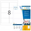 Removable labels HERMA 10308 A4 96x63.5 mm white
