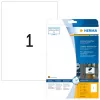 Self-adhesive printer label HERMA Labels A4 outdoor film 210x297 mm