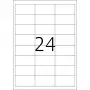 Self-adhesive printer label HERMA Labels hard-wearing A4 66x33.8 mm