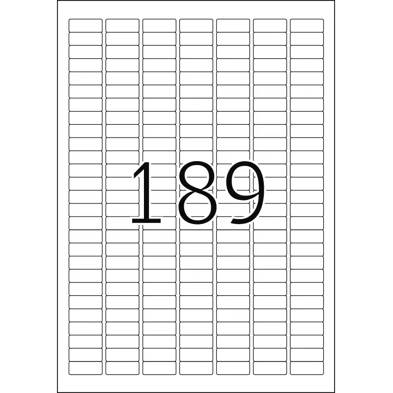 Self-adhesive printer label HERMA Labels Premium A4 25.4x10 mm 4725 pcs