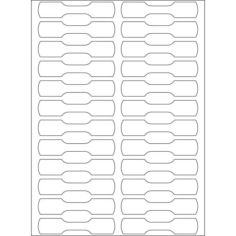 Ring Labels HERMA Multi-purpose 10x49 mm White 600 pcs