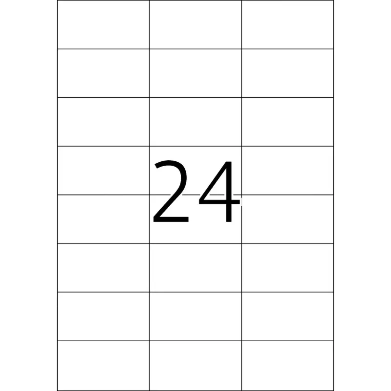Self-adhesive printer label HERMA Labels Premium A4 70x37 mm