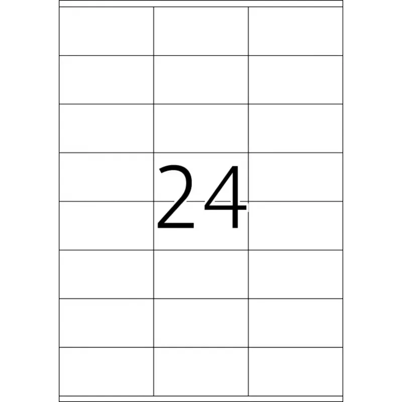 Self-adhesive label HERMA 8638 Rectangle Permanent White
