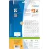Self-adhesive label HERMA 8638 Rectangle Permanent White