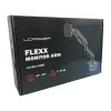Monitor Mount LC-Power LC-EQ-A49B 124.5 cm Black Clamp 20 kg