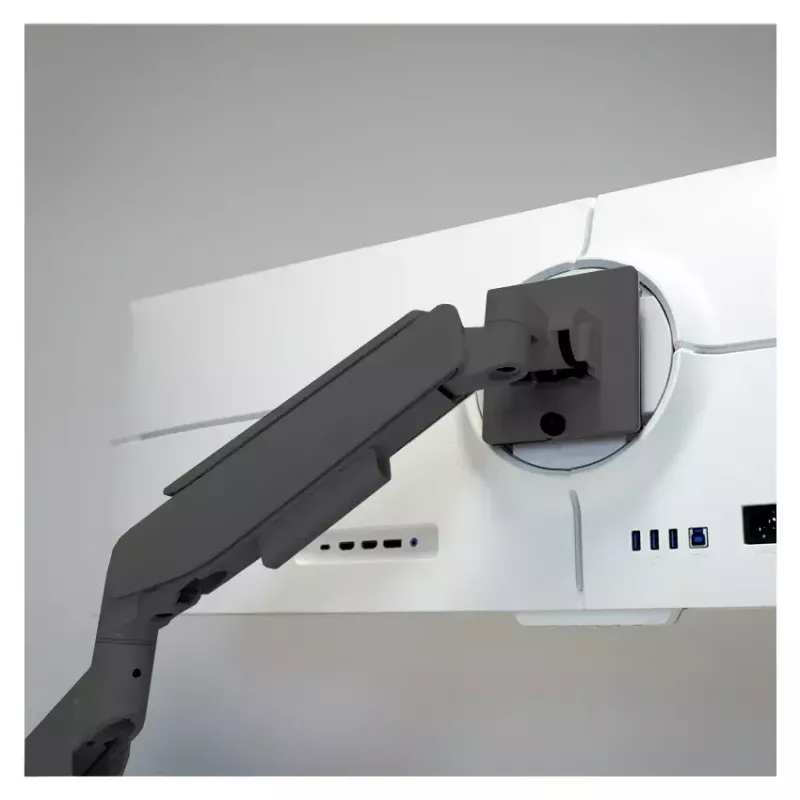Monitor Mount LC-Power LC-EQ-A49B 124.5 cm Black Clamp 20 kg