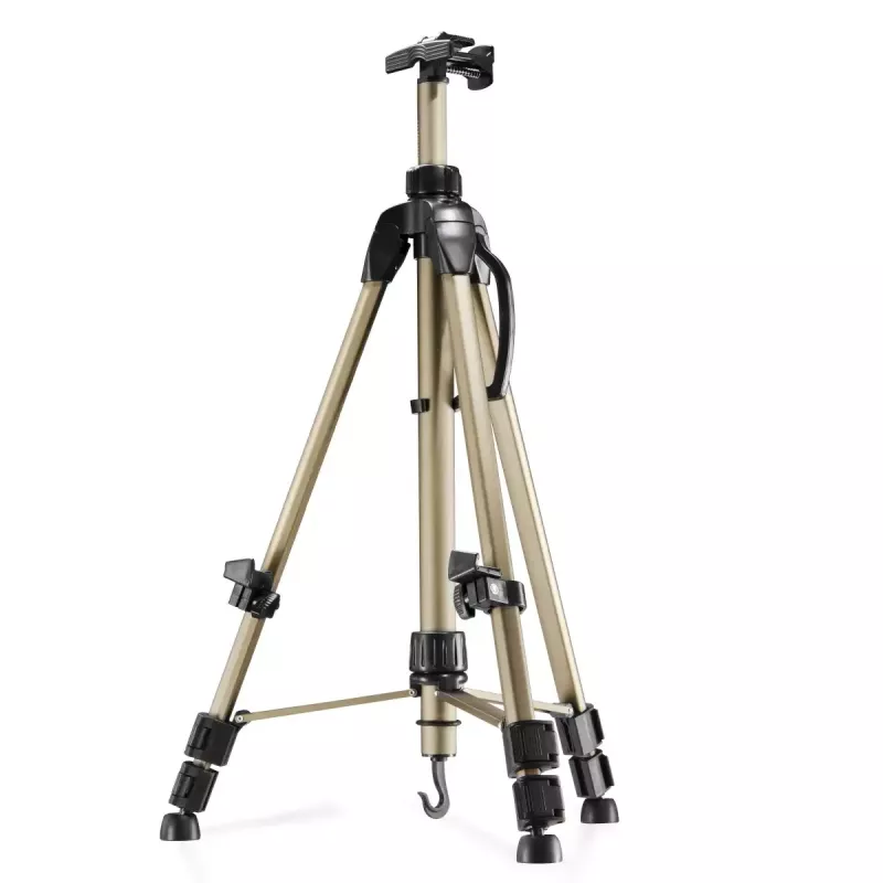 Easel Mantona 18427 Black Gold Aluminium for Adults