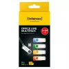 INTENSO Office Line USB flash drive multipack 5×64 GB, USB-A, USB 3.2 Gen 1, swivel, multicolour