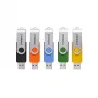 INTENSO Office Line USB flash drive multipack 5×64 GB, USB-A, USB 3.2 Gen 1, swivel, multicolour