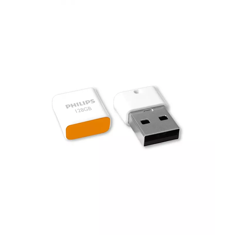 Philips Pico USB flash drive 128 GB USB Type-A 2.0 Orange, White