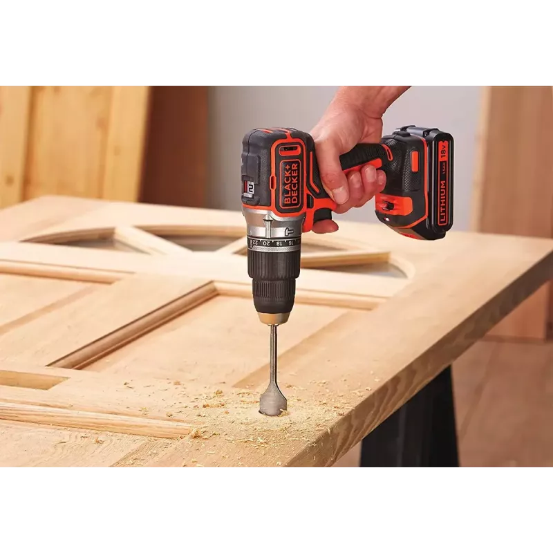 Power screwdriver Black & Decker BL188KB-QW 18V Lithium, Orange