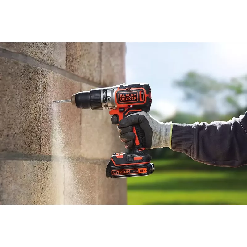 Power screwdriver Black & Decker BL188KB-QW 18V Lithium, Orange