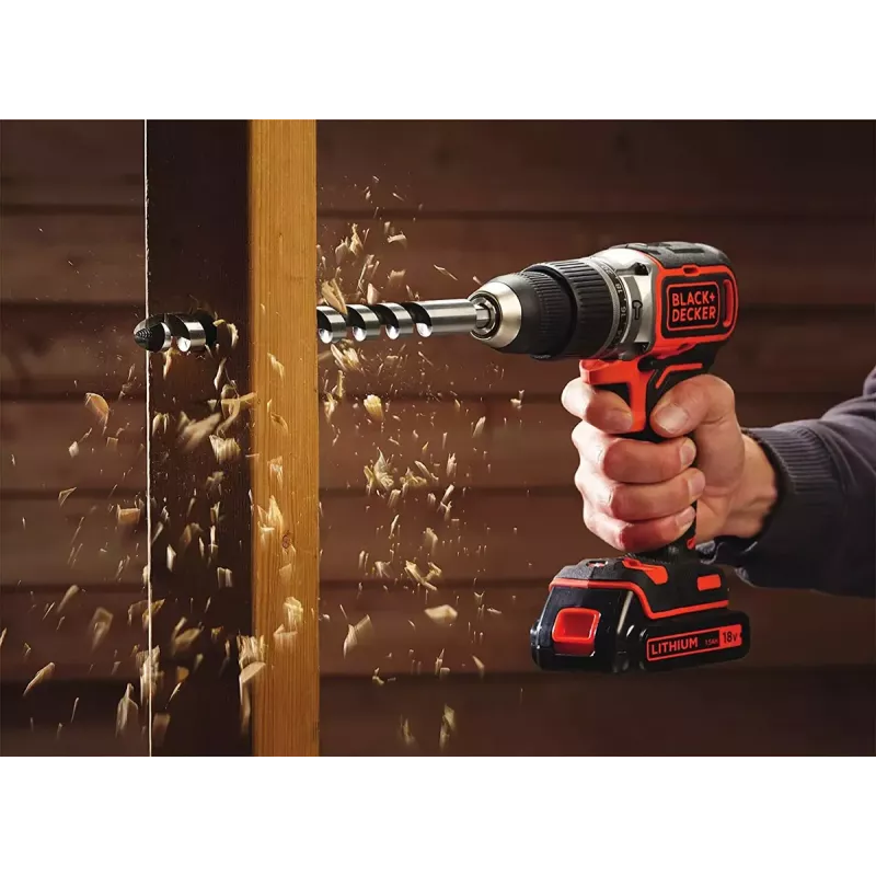 Power screwdriver Black & Decker BL188KB-QW 18V Lithium, Orange