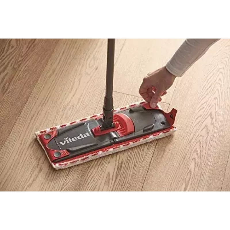 Mopping system Vileda SuperMocio Revolution Single tank Black Red White