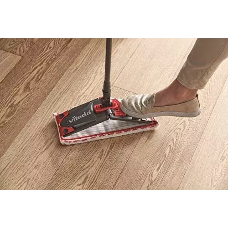 Mopping system Vileda SuperMocio Revolution Single tank Black Red White