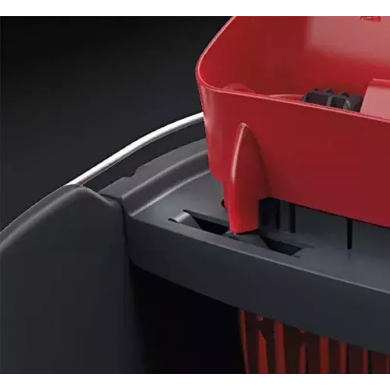 Mopping system Vileda SuperMocio Revolution Single tank Black Red White