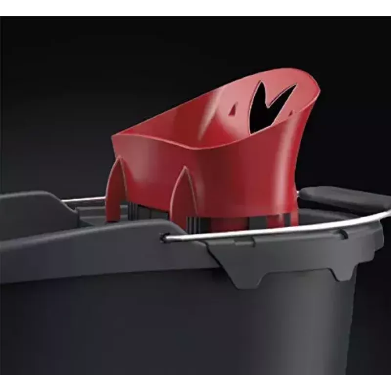 Mopping system Vileda SuperMocio Revolution Single tank Black Red White