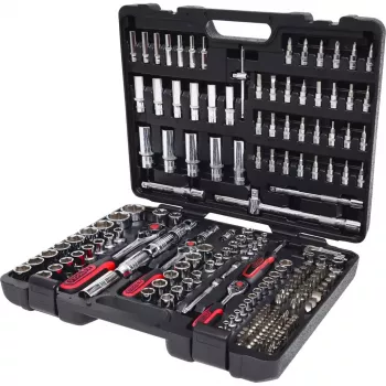Socket set KS Tools 918.0795 195 heads Imperial 10 kg