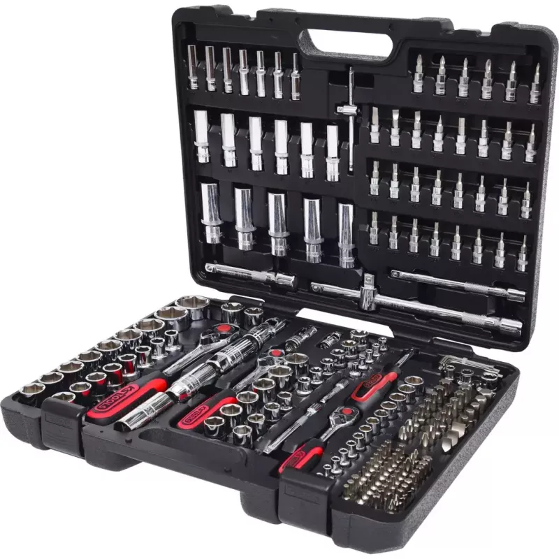 Socket set KS Tools 918.0795 195 heads Imperial 10 kg