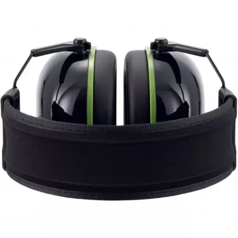 Uvex K10 Head-band Safety Goggles Black Green Construction