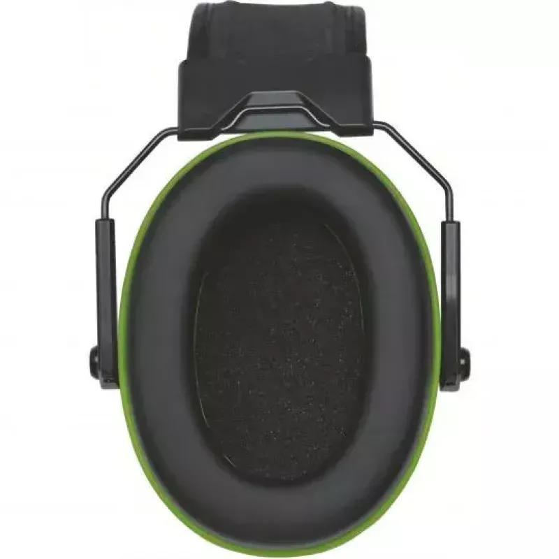 Uvex K10 Head-band Safety Goggles Black Green Construction