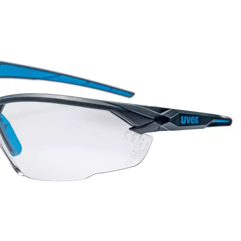 Safety glasses Uvex suXXeed Blue Grey EN 166 EN 170 Polycarbonate