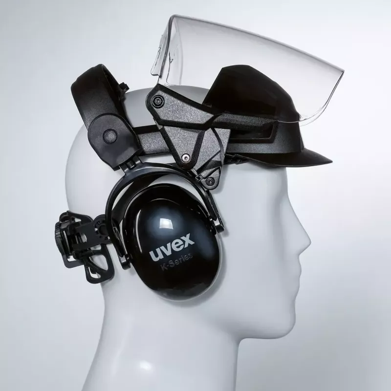 Safety headgear Uvex 9790212 Black