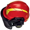 Safety Headgear Uvex 9774238 High-Density Polyethylene HDPE Red Yellow