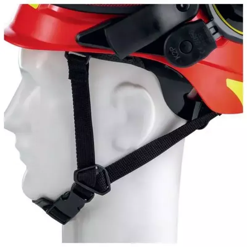 Safety Headgear Uvex 9774238 High-Density Polyethylene HDPE Red Yellow