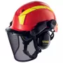 Safety Headgear Uvex 9774238 High-Density Polyethylene HDPE Red Yellow