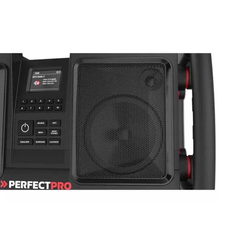 Portable Radio Perfectpro ROCKBULL DAB+ FM 50W 20h Battery