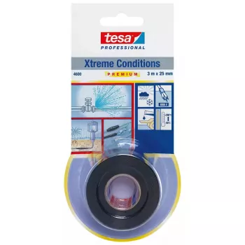 Sealing Tape TESA 04600-00001-00 Black 3 m