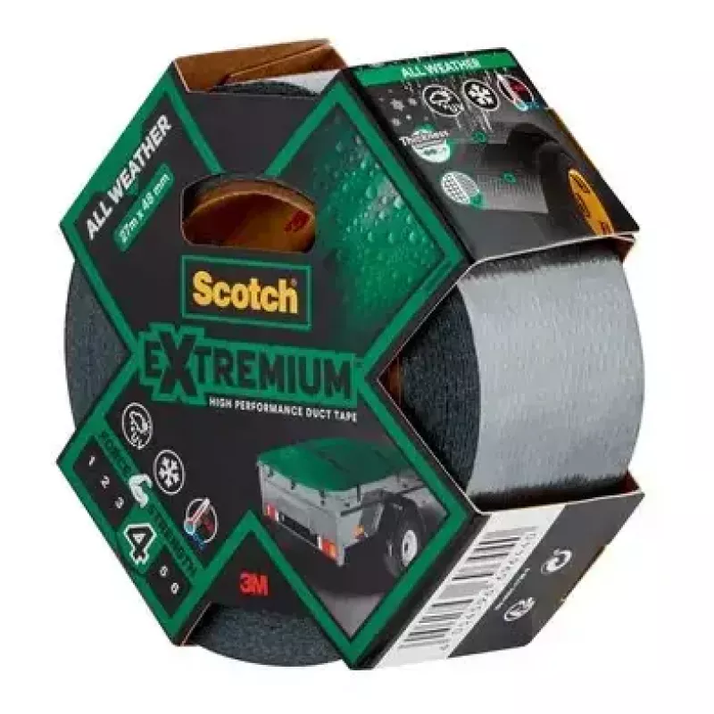 3M Extremium Tape Grey 27.4 m Bundling Repairing Waterproof