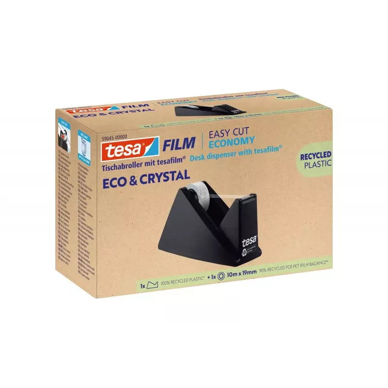 Tape Tesa Eco & Crystal Polystyrene (PS) Black