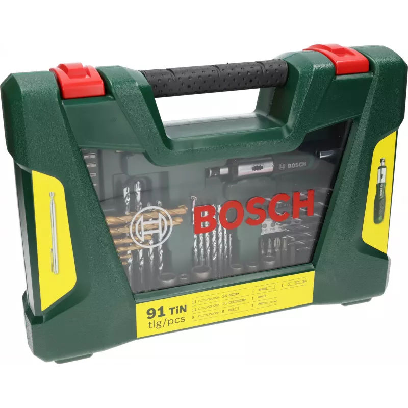 Bosch 2 607 017 195 drill bit Drill bit set 91 pc(s)