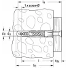 Wall plug Fischer Universal plug UX GREEN 6 x 35 R