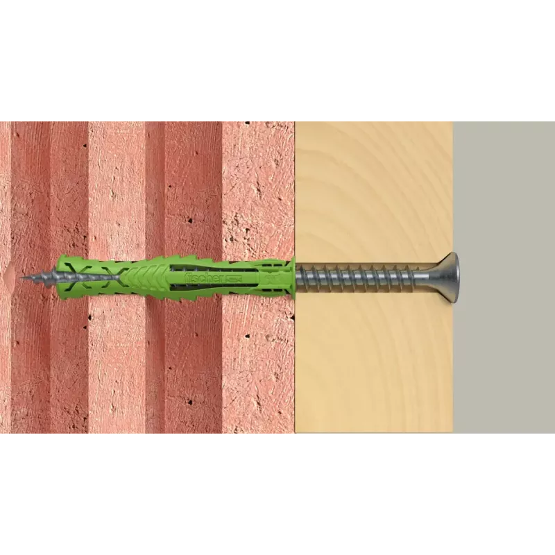 Expansion anchor Fischer 567808 50 mm 90 pcs Green