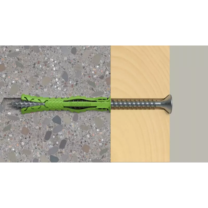 Expansion anchor Fischer 567808 50 mm 90 pcs Green