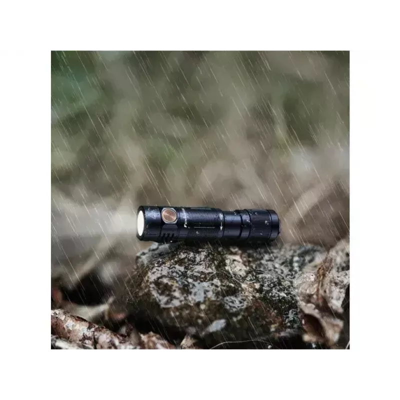 Fenix E05R flashlight Black Hand flashlight LED Duraluminium IP68 30h